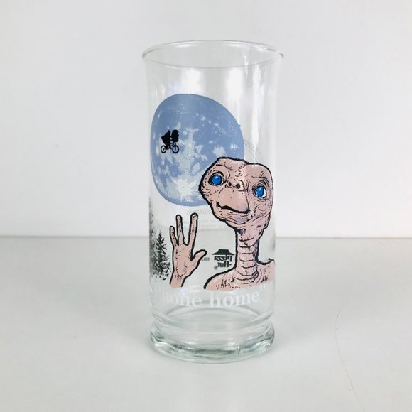 Vintage 1982 ET Pizza Hut Collectors Glasses - Picture 5 of 6